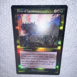 Wizards of the Coast MTG Fires of Yavimaya Invasion Foil Eng #246/350 - Image 5