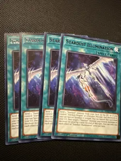 Stardust Illumination X4 Rare 1st Edition MP22-EN152 YuGiOh - Image 1
