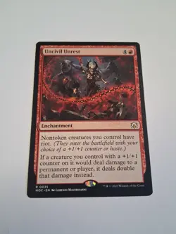 MTG Uncivil Unrest Commander: March of the Machine - Image 1