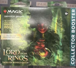 Magic The Gathering UNIVERSES BEYOND Lord of the Rings Collector Booster New 195166205274 - Image 1