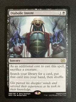 Diabolic Intent The Brothers' War Regular - Image 1