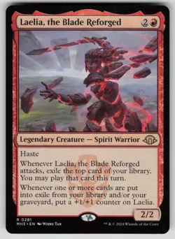 Laelia, the Blade Reforged Foil R Modern Horizons 3 281 NM - Image 1