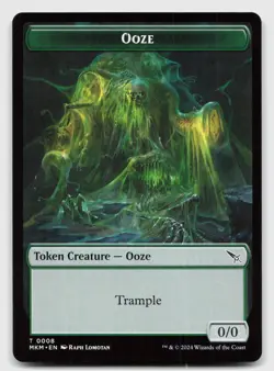 Ooze Token 8 Token Murders at Karlov Manor Magic: The Gathering Near Mint - Image 1