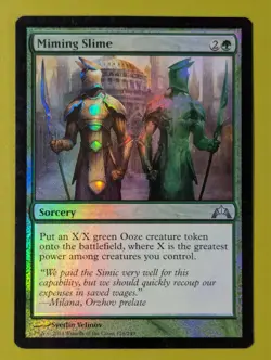 FOIL Miming Slime x1 Gatecrash 1x Magic the Gathering MTG - Image 1