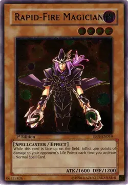 Rapid-Fire Magician (UTR) 1st Ed Ultimate Rare Elemental Energy EEN-EN019 LP - Image 1