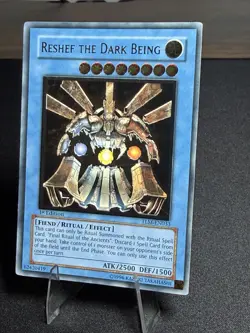 Konami Reshef the Dark Being Lost Millennium Ultra Rare Foil 1st Eng TLM-EN033 - Image 3
