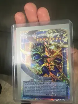 Yugioh Black Luster Soldier - Soldier of Light and Darkness Starlight Rare - Image 2