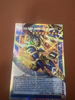 Yugioh Black Luster Soldier - Soldier of Light and Darkness Starlight Rare - Image 4