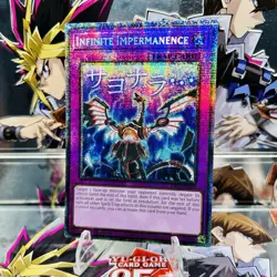 Yugioh Infinite Impermanence (Alt Art) RA05-EN140 Starlight Rare 1st Near Mint - Image 1