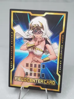 Ishizu Ishtar Yugioh Field Center Card Sexy Anime Waifu Doujlin + *Holo Sleeve* - Image 1