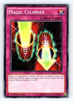 Yugioh Magic Cylinder YS15-ENF22 1st Edition Shatterfoil Holo - NM 💎 - Image 1