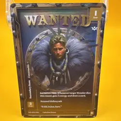 Wonders of the First Wanted Foil Alt Art Call of the Stones A21 Vincent Varok - Image 1