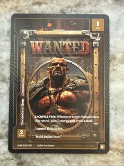 2026 Wonders Of The First "WANTED" (PSA Magazine Promo) FREE SHIPPING - Image 1