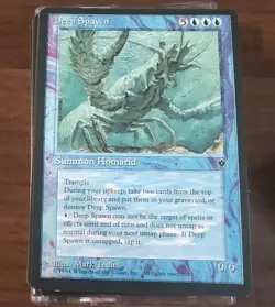 Magic the Gathering 1994 Deep Spawn Fallen Empires + 56 Card Lot - Image 1