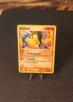 Cyndaquil 54/115 Pokemon TCG Card Ex Unseen Forces Vintage 2005 - Image 1