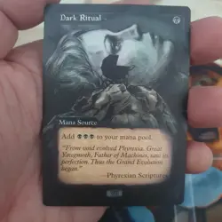 MTG Altered Art Card - Urza’s Saga Dark Ritual - Magic The Gathering - Image 1