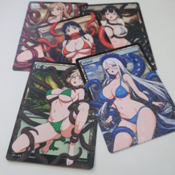MTG Altered Art Card Set - Tentacles x Anime Girls 2025 - Magic the Gathering - Image 2