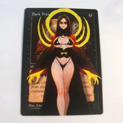 MTG Altered Art Card - Dark Ritual - Mirage - Magic the Gathering TCG Card - Image 1