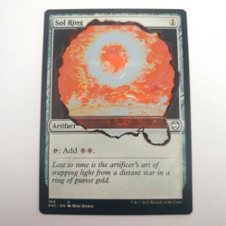 MTG Altered Art Card - Sol Ring - Magic the Gathering TCG - Image 1