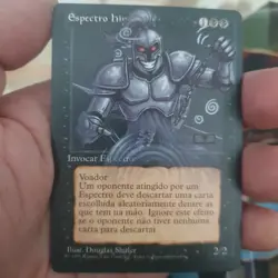 MTG Altered Art Card - Hypnotic Specter - 4th Ed FBB PTBR - Magic The Gathering - Image 1