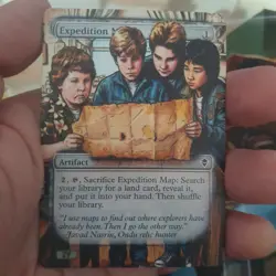 MTG Altered Art Card - Expedition Map - Zendikar - Magic The Gathering - Image 1