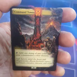 MTG Altered Art Card - Command Tower - Magic The Gathering - Image 1