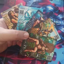 MTG Altered Art Card Set - Playmagic Girls Jan/2026 - Magic the Gathering - Image 1