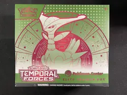 Pokemon Cards Sealed ETB Pokemon Center Exclusive Temporal Forces S&V - Image 1