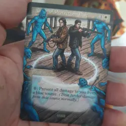 MTG Altered Art Card Supernatural Set - Circle of Protection Magic The Gathering - Image 4