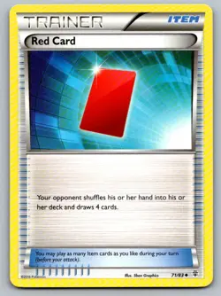 Red Card 71/83 Uncommon Generations Pokemon Lightly Played - Image 1
