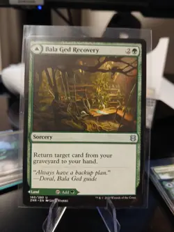 Bala GED Recovery Sorcery Zendikar Rising Uncommon Card, Near Mint Condition - Image 1