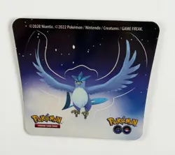 Pokemon Go Articuno Sticker Card 2022 Nintendo Trading Game Freak Unused - Image 1