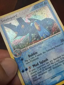 Swampert 5/17 Holo Rare POP Series 1 Pokemon Card - Image 2