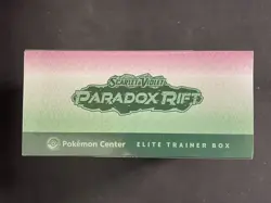 Pokemon Cards Sealed ETB Pokemon Center Exclusive Paradox Rift S&V - Image 2