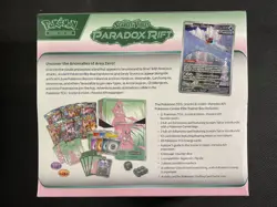 Pokemon Cards Sealed ETB Pokemon Center Exclusive Paradox Rift S&V - Image 3