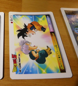 DRAGON BALL Z GT DBZ AMADA PP PART 24 CARD CARDDASS REGULAR CARTE 1062 JAPAN ** - Image 1