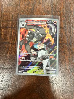 Team Rockets Houndoom Illustration Card 191/182 Sv10: Destined Rivals - Image 1