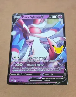 Dark Sylveon v SWSH134 SWSH: Sword & Shield Promo Cards Holo NM (Listing A) - Image 1