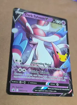 Dark Sylveon v SWSH134 SWSH: Sword & Shield Promo Cards Holo NM (Listing A) - Image 3