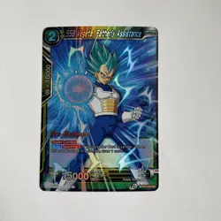 SSB Vegeta, Fatherly Assistance Pre-Release Foil Dragon Ball Super card game ccg - Image 2