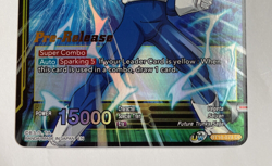 SSB Vegeta, Fatherly Assistance Pre-Release Foil Dragon Ball Super card game ccg - Image 3