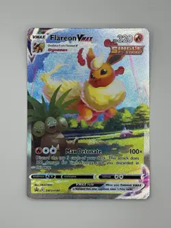 Flareon VMAX SWSH180 SWSH: Sword & Shield Promo Cards Holo - Image 1