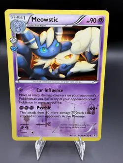 Meowstic EX 37/83 XY Generations Holo Ultra Rare Near Mint Pokemon Card - Image 1
