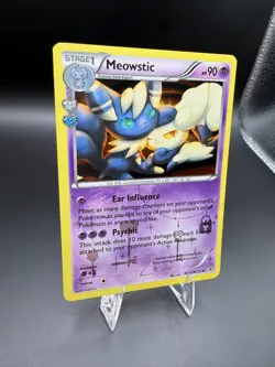 Meowstic EX 37/83 XY Generations Holo Ultra Rare Near Mint Pokemon Card - Image 2