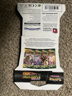 Pokemon Sword & Shield Evolving Skies booster pack sleeve 10 cards NEW - Image 2