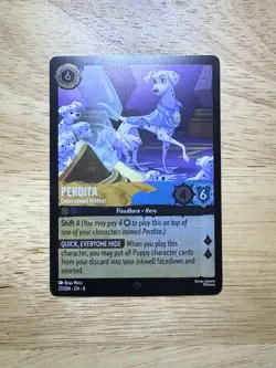 Lorcana - Reign Of Jafar - Perdita - Determined Mother - Cold Foil - Super Rare - Image 1