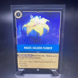 NEW LISTING Magic Golden Flower 169/204 - Common Non-Foil - Disney Lorcana - Image 1