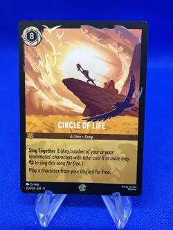 Disney Lorcana Fabled Lion King Circle of Life 26/204 Regular Legendary NM - Image 1