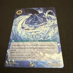 Disney Lorcana LET IT GO Top Prize Challenge Foil Promo 2/C1 EN 1 - Image 2