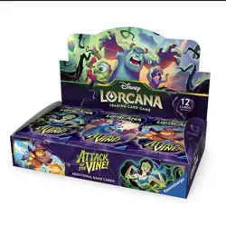 Disney Lorcana TCG Attack of the Vine! Booster Box 24 Booster Packs *Ships 7/20 - Image 1